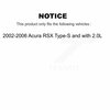 Mpulse Ignition Knock Detonation Sensor For 2002-2006 Acura RSX Type-S with 2.0L SEN-2KNC0040